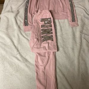 Women’s Victoria secret pink tracksuit